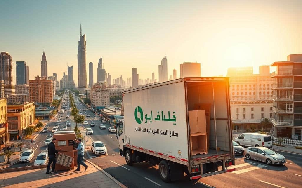 نقل عفش من الدمام الى الرياض وجدة | شحن بري سريع ومؤمن